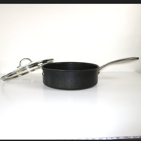 TEFAL HERITAGE 11.5" NON STICK SAUTE PAN W/LID - Picture 2 of 16